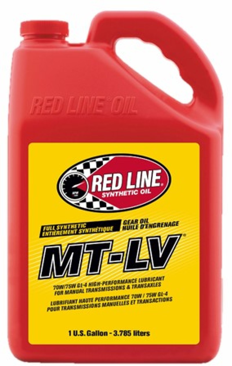 Red Line MT-LV Manual Transmission Lubricant (70W75 GL-4)