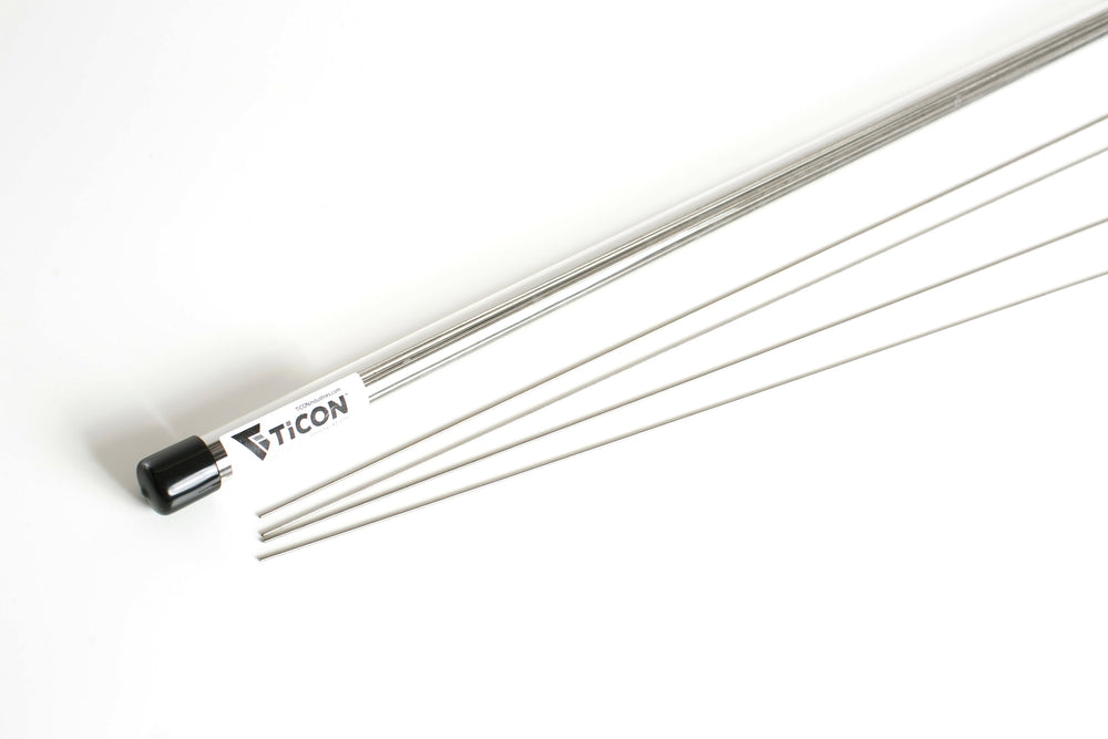 Titanium CP1 Welding Filler Rod - 39" Length
