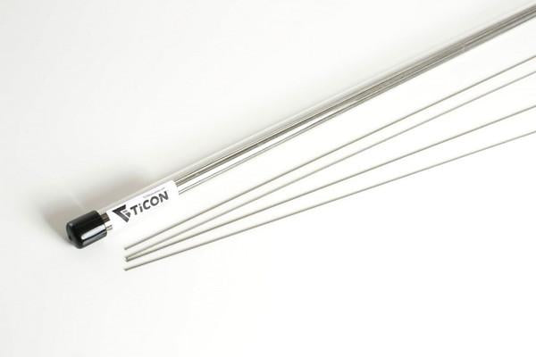 Ticon Industries 1.5mm(.059″) Titanium Welding Filler Rod 1/2Lb 39" Length