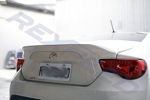 FRS/BRZ TRD Style Painted Fiberglass Trunk Spoiler