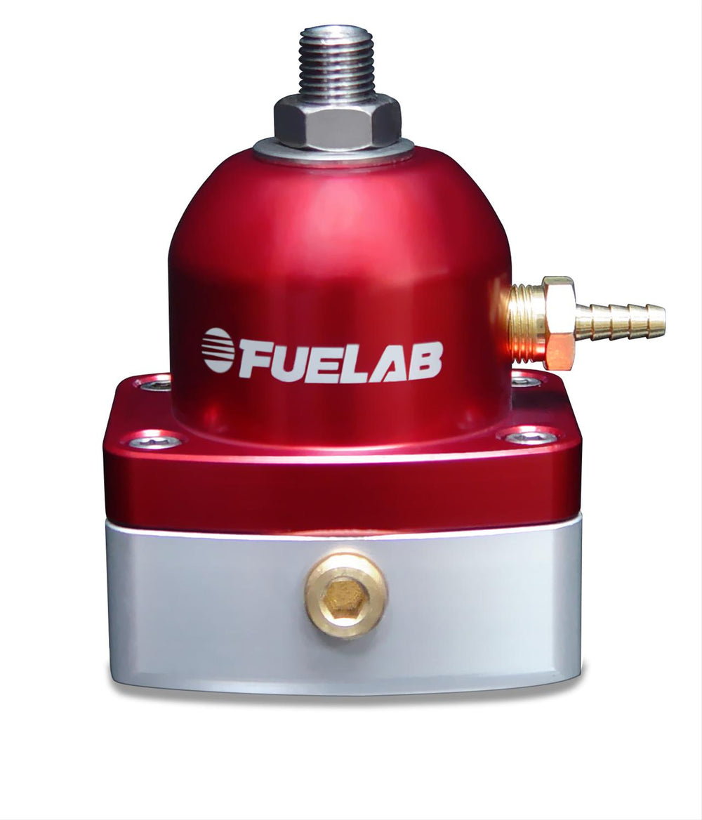 Universal CARB Adjustable Fuel Pressure Regulator, In-Line, 4-12 psi, (1) -6AN Inlet, (1) -6AN Retur