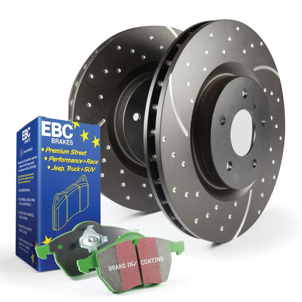 Dodge Charger EBC S10K S10 Kits Greenstuff 2000 and GD Rotors