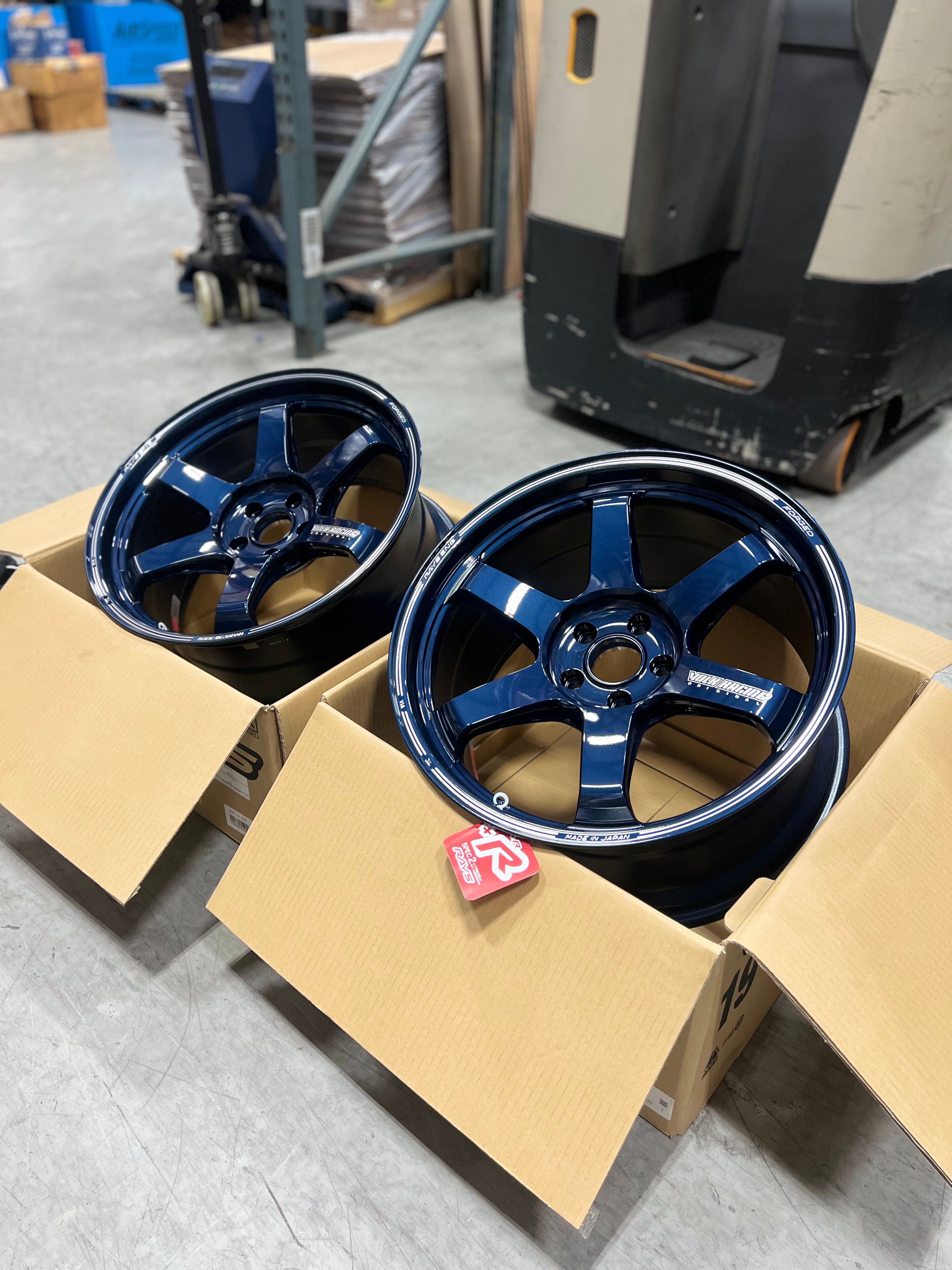 Volk Racing TE37 Ultra Track Edition II - Mag Blue - 2020+ Toyota Supra A90  Fitment