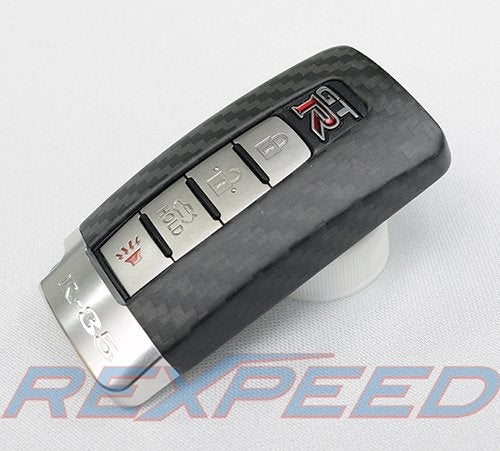 Rexpeed Gloss Carbon Fiber Key FOB Cover Nissan GT-R(R35)