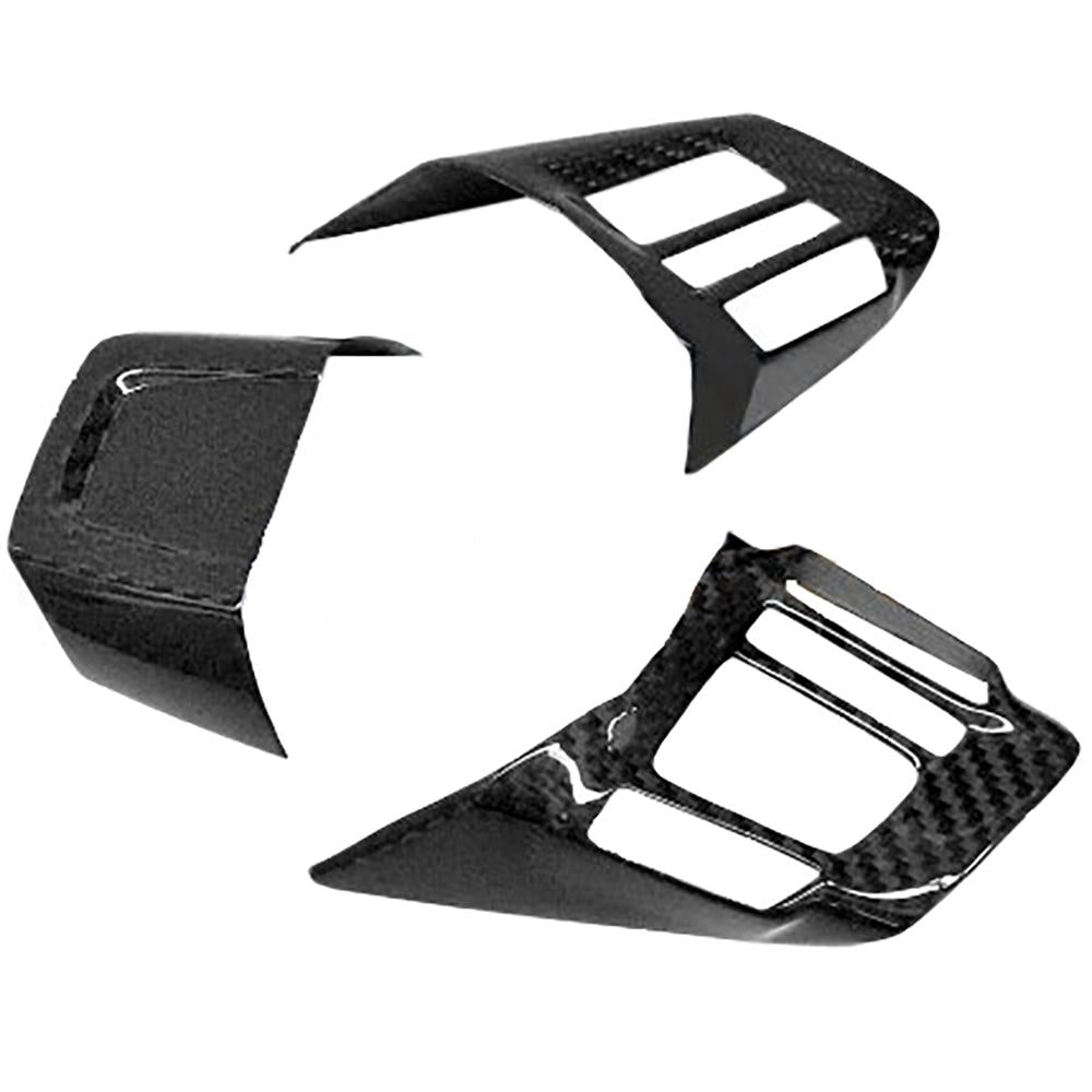 VAB STI WRX 2015+ Dry Carbon Steering Wheel Cover-Version A