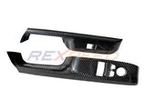 Supra GR 2020+ Dry Carbon Window Switch Panel Cover (2pcs)-Gloss / Matte (Only for LHD)