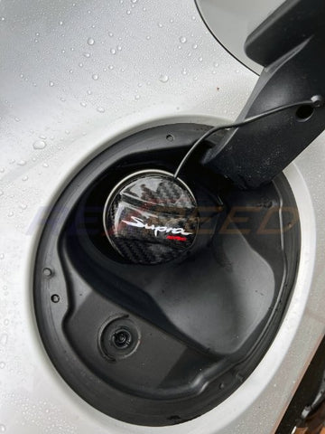 Supra 2020+ Dry Carbon Competition Gas Cap Cover- Gloss / Matte