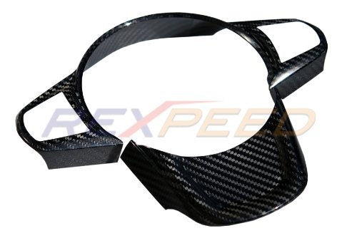 Supra 2020 Dry Carbon Steering Wheel Cover-Matte