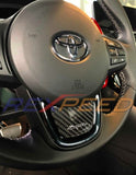 Rexpeed Supra 2020 Carbon Steering Wheel Badge