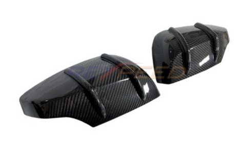 Subaru STI RA-R Style Dry Carbon Mirror Covers- Gloss/ Matte