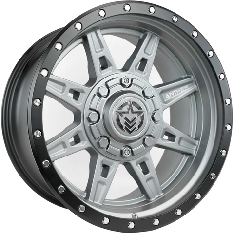 Rogue Off Road Wheels Titanium Gray 18x9 6x135 6 Lug 18 Offset Anthem Off Road