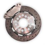 Rear Pro Street Drilled, Slotted, Brake Kit Small Bearing Ford Housing Ends