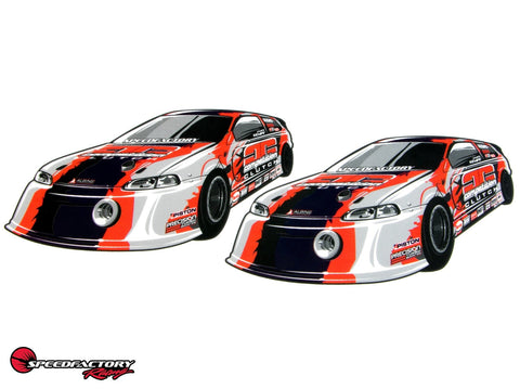 SpeedFactory Racing Limited Edition Outlaw Slap Sticker Pack - V1 - FREE SHIPPING!