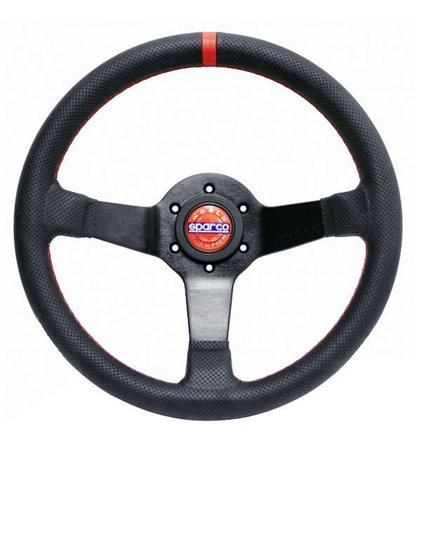 Sparco Champion Black Leather Limited Edition Steering Wheel