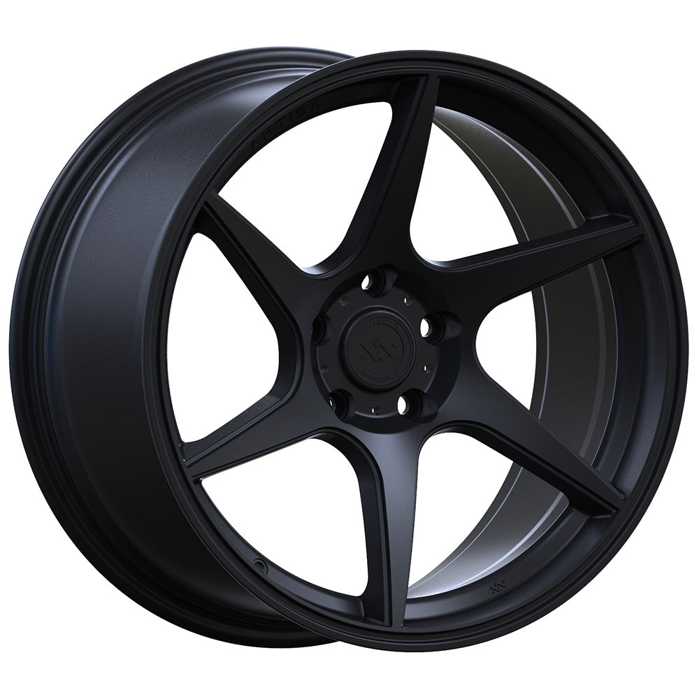 Titan Rotary Forged Wheels Satin Black 18x9.5 Bolt Pattern 5x114.3 Offset 35 Anovia Wheels