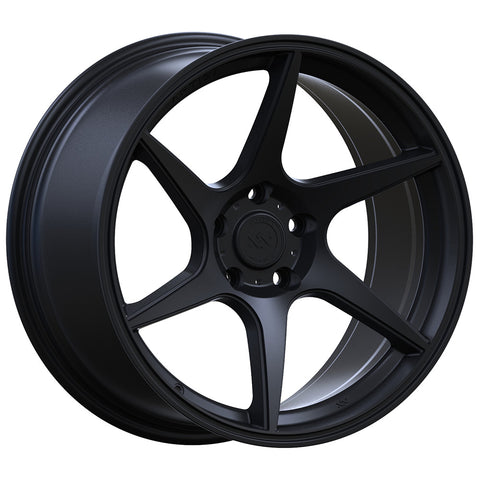 Titan Rotary Forged Wheels Satin Black 18x8.5 Bolt Pattern 5x114.3 Offset 35 Anovia Wheels