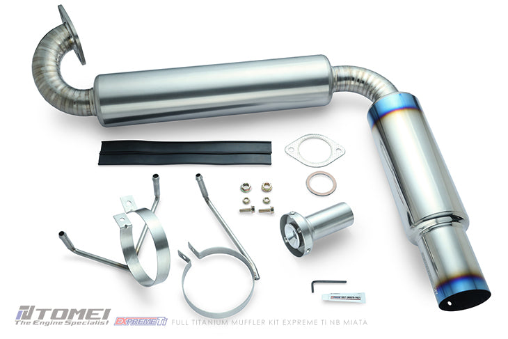 TOMEI FULL TITANIUM MUFFLER FOR NB MIATA