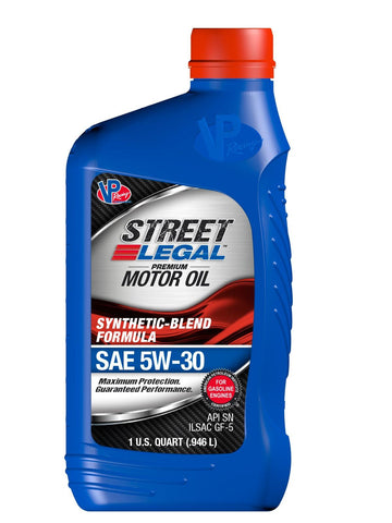 VP Racing Street Legal Synthetic Blend 5W-30